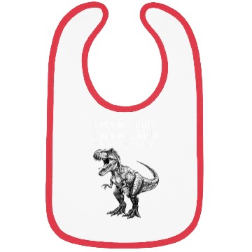 Discover Punctuation Saves Lives Dinosaur Bibs