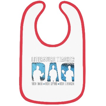 Discover Literature Teacher Dad The Idol The Myth Bookworm Bibs