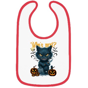 Discover Halloween Scary Black Jack Lanter Bibs