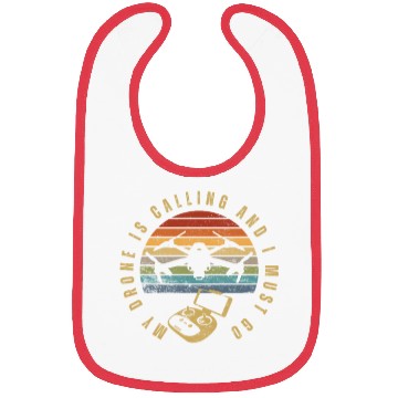 Discover My Drone Is Calling Quadrocopter Funny Drone Pilot Bibs