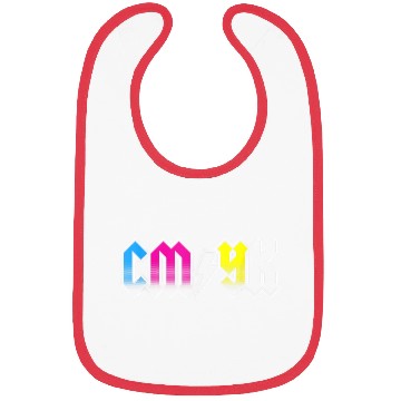 Discover CMYK Rock Band Graphic Designer Bibs