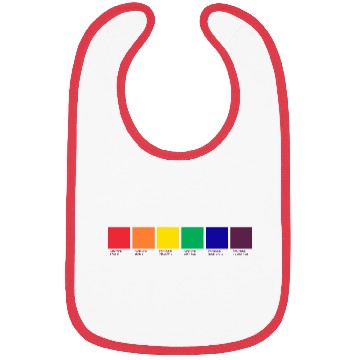 Discover LGBT COLOR PANTONE PALLETE GAY COMMUNITY DESIGN Bibs