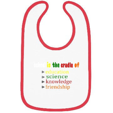 Discover back to school education Bibs
