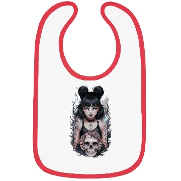Discover Unique Gothic Art For a Gothic fan Bibs