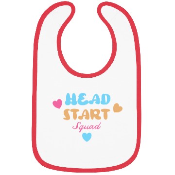 Discover Head Start Squad Homeschool Back to School Bibs