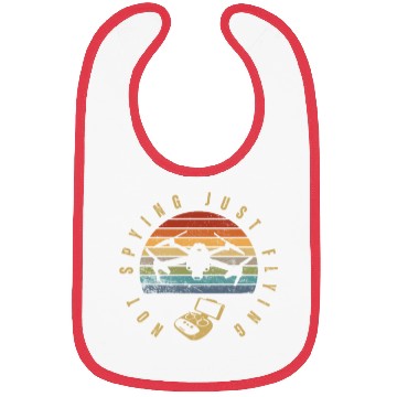 Discover Quadcopter Not Spying Just Flying Funny Drone Bibs