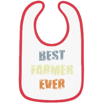 Discover Best Farmer Ever Bibs