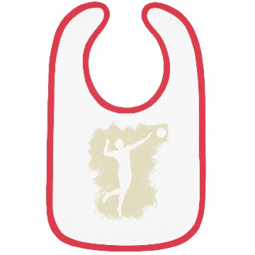 Discover Volleyball Beach Grunge Vintage Bibs