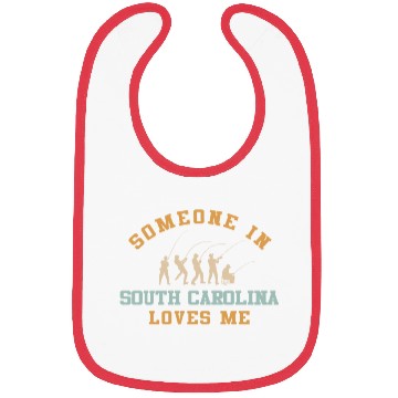 Discover Someone In South Carolina Loves Me Bibs