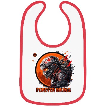 Discover Forever Biking: Skull Emblem Motorcycling Bibs