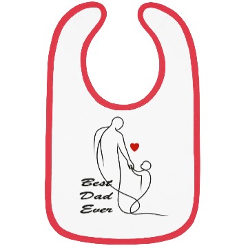 Discover Best Dad Ever Bibs