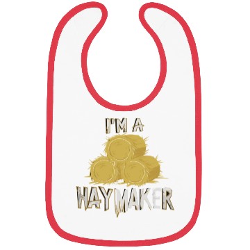 Discover Funny Hay Maker Farm Life Style for a Farmer Bibs