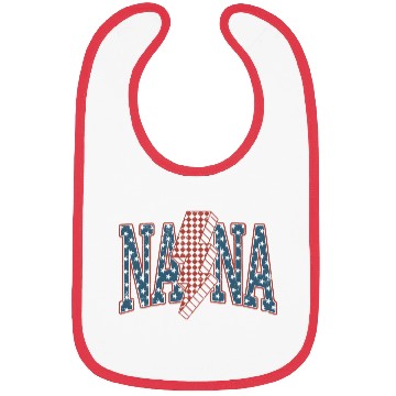 Discover Nana 4th Of July Bibs