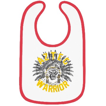 Discover Aztec Warrior Indigenous Mexican Aztec Jaguar Bibs