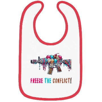 Discover Conflict freeze ice cream Bibs