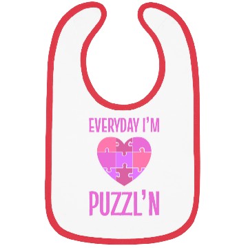 Discover Everyday I’m Puzzl'n Everyday I’m Puzzling, Bibs