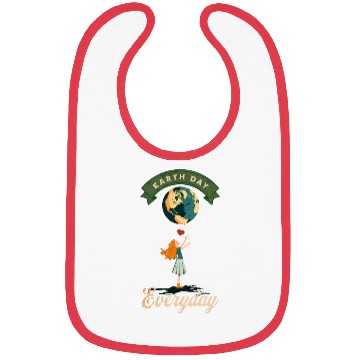 Discover Celebrate Earth Day Every Day Bibs