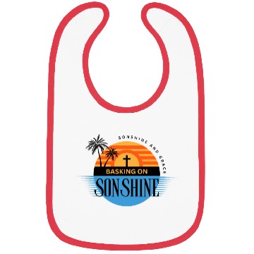 Discover Basking on Sonshine Summer with Jesus Bibs