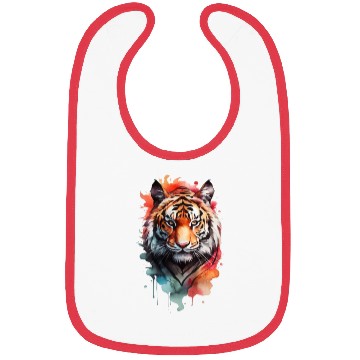 Discover Wild Whisper Tiger Bibs