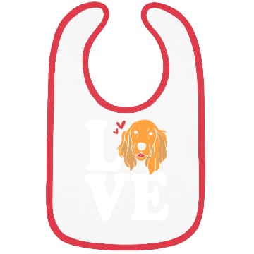 Discover I Love Cocker Spaniel For Cocker Spaniel Dad Bibs