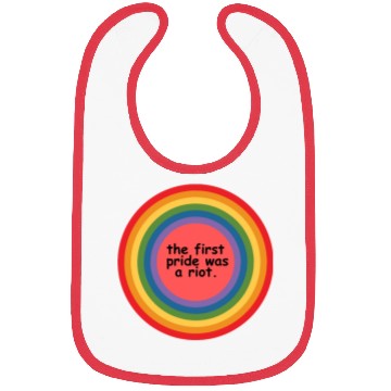 Discover The first pride was a riot Bibs
