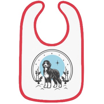 Discover Bernedoodle Tarot Card Dog | Celestial and Starsee Bibs