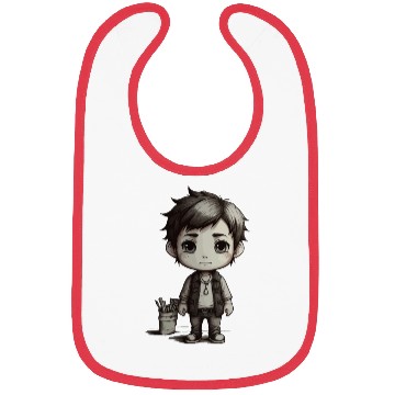 Discover Chibi Character Illustration Bibs
