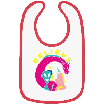 Discover Funny Alien Ufo Extraterrestrials Lover Gift Bibs