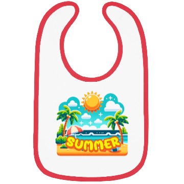 Discover Summer Fun Bibs