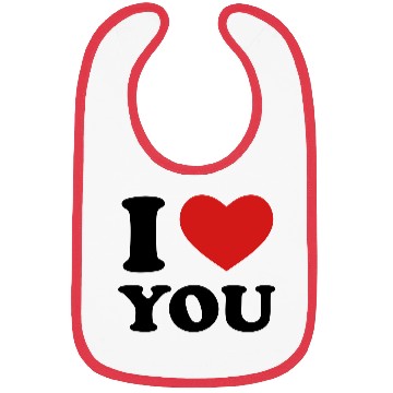 Discover I Love You Bibs