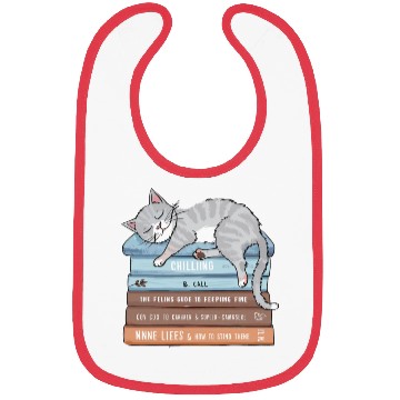 Discover How to Chill Like a Cat Classic Bibs