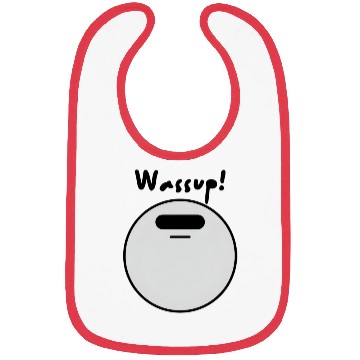 Discover Wassup! - Playful and Joyful Expression Bibs