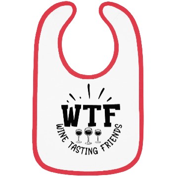 Discover WTF Wine Tasting Friends Bibs