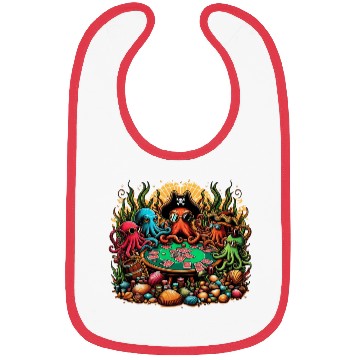 Discover Octopus Card Table Bibs