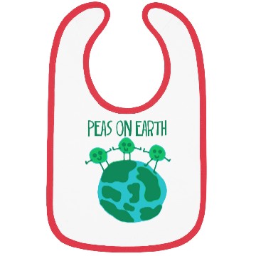 Discover Peas on Earth Bibs