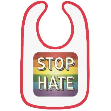 Discover LGBTQ Stop Hate Bibs