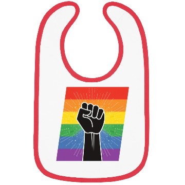 Discover LGBTQ Rights Fist Bibs