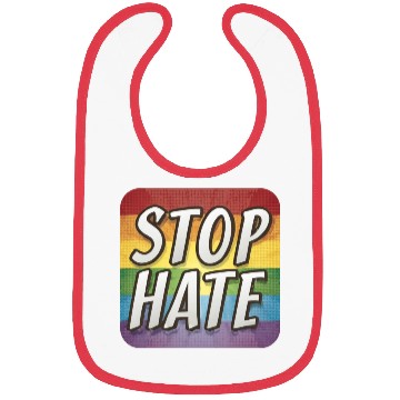 Discover LGBTQ Stop Hate Bibs