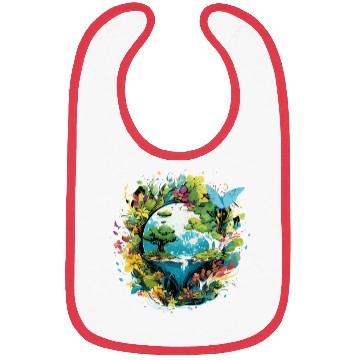 Discover Respect Your Mother Earth Day Save Our Planet Bibs