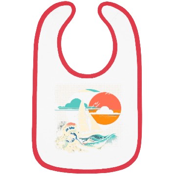 Discover Sailing Cartoon Bibs