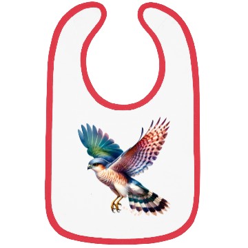 Discover Collared Sparrowhawk in Flight Bibs