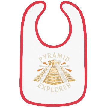 Discover Aztec Pyramid Mayan Indigenous Mexican Aztec Bibs