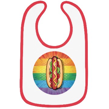 Discover LGBTQ Hot Dog Bibs