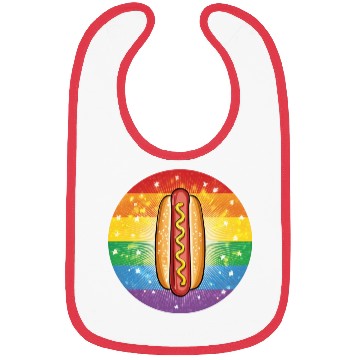 Discover LGBTQ Hot Dog Bibs