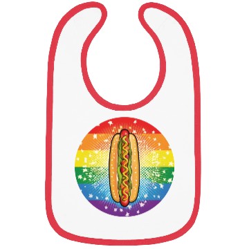 Discover LGBTQ Hot Dog Bibs