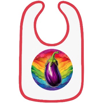 Discover LGBTQ Eggplant Bibs