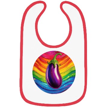 Discover LGBTQ Eggplant Bibs