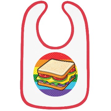Discover LGBTQ Sandwich Bibs