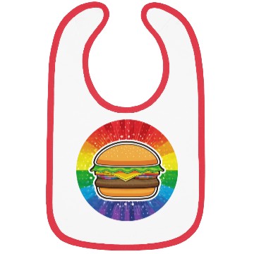 Discover LGBTQ Hamburger Bibs