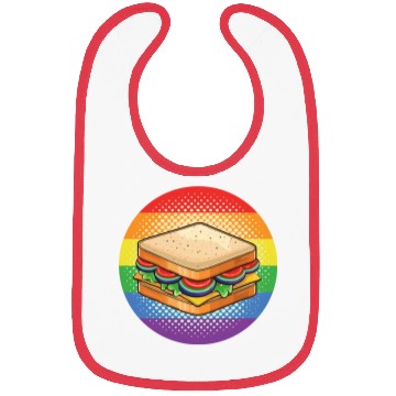 Discover LGBTQ Sandwich Bibs